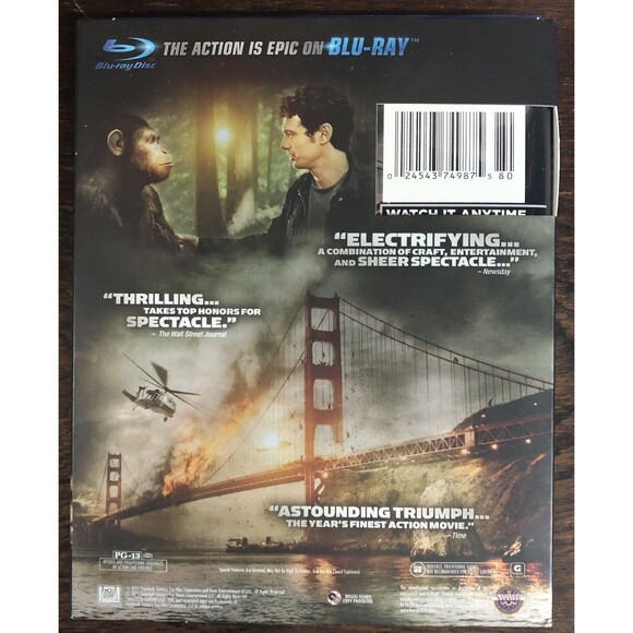 True Grit & Rise of the Planet of the Apes Blu-ray DVD Jeff Bridges Matt Damon - Picture 3 of 9